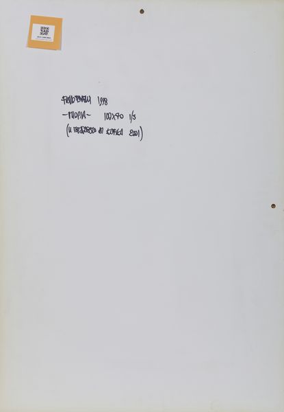 FAVELLI FLAVIO (n. 1967) : Miopia.  - Asta Asta 431 | GRAFICA MODERNA, FOTOGRAFIA E MULTIPLI D'AUTORE Online - Associazione Nazionale - Case d'Asta italiane