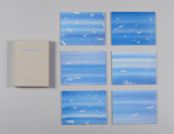 BOETTI ALIGHIERO (1940 - 1994) : Cieli ad alta quota.  - Asta Asta 431 | GRAFICA MODERNA, FOTOGRAFIA E MULTIPLI D'AUTORE Online - Associazione Nazionale - Case d'Asta italiane