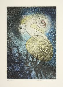 ERNST MAX (1891 - 1976) : Senza titolo.  - Asta Asta 431 | GRAFICA MODERNA, FOTOGRAFIA E MULTIPLI D'AUTORE Online - Associazione Nazionale - Case d'Asta italiane