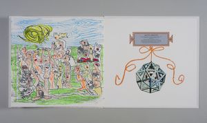 MATTA ROBERTO SEBASTIAN ANTONIO (1911 - 2002) : Dal volume Musik foot.  - Asta Asta 431 | GRAFICA MODERNA, FOTOGRAFIA E MULTIPLI D'AUTORE Online - Associazione Nazionale - Case d'Asta italiane