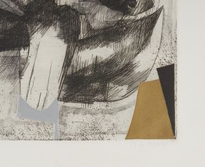 MARINI MARINO (1901 - 1980) : Il grido.  - Asta Asta 431 | GRAFICA MODERNA, FOTOGRAFIA E MULTIPLI D'AUTORE Online - Associazione Nazionale - Case d'Asta italiane