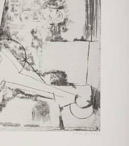 MARINI MARINO (1901 - 1980) : Allucinazione (Imagines, Tavola II).  - Asta Asta 431 | GRAFICA MODERNA, FOTOGRAFIA E MULTIPLI D'AUTORE Online - Associazione Nazionale - Case d'Asta italiane