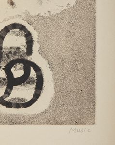 MUSIC ANTONI ZORAN (1909 - 2005) : Barques de Pallestrina.  - Asta Asta 431 | GRAFICA MODERNA, FOTOGRAFIA E MULTIPLI D'AUTORE Online - Associazione Nazionale - Case d'Asta italiane