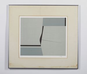 BONFANTI ARTURO (1905 - 1978) : Senza titolo.  - Asta Asta 431 | GRAFICA MODERNA, FOTOGRAFIA E MULTIPLI D'AUTORE Online - Associazione Nazionale - Case d'Asta italiane