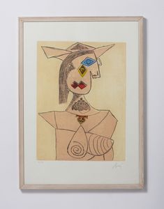 BAJ ENRICO (1924 - 2003) - Senza titolo.