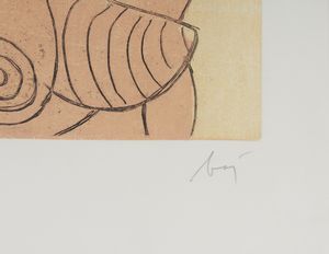 BAJ ENRICO (1924 - 2003) : Senza titolo.  - Asta Asta 431 | GRAFICA MODERNA, FOTOGRAFIA E MULTIPLI D'AUTORE Online - Associazione Nazionale - Case d'Asta italiane