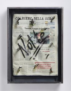 KOUNELLIS JANNIS (n. 1936) - Untitled.