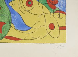 MIRO' JOAN (1893 - 1983) : Dalla Suite Ubi Roi.  - Asta Asta 431 | GRAFICA MODERNA, FOTOGRAFIA E MULTIPLI D'AUTORE Online - Associazione Nazionale - Case d'Asta italiane