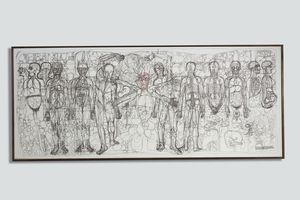 NITSCH HERMANN (1938 - 2022) - Ultima cena.