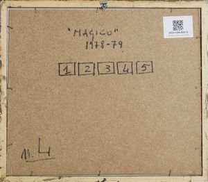 ZAZA MICHELE (n. 1948) : Magico (polittico).  - Asta Asta 431 | GRAFICA MODERNA, FOTOGRAFIA E MULTIPLI D'AUTORE Online - Associazione Nazionale - Case d'Asta italiane