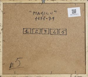 ZAZA MICHELE (n. 1948) : Magico (polittico).  - Asta Asta 431 | GRAFICA MODERNA, FOTOGRAFIA E MULTIPLI D'AUTORE Online - Associazione Nazionale - Case d'Asta italiane