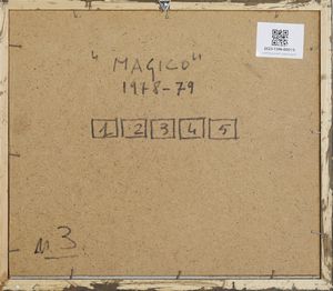 ZAZA MICHELE (n. 1948) : Magico (polittico).  - Asta Asta 431 | GRAFICA MODERNA, FOTOGRAFIA E MULTIPLI D'AUTORE Online - Associazione Nazionale - Case d'Asta italiane