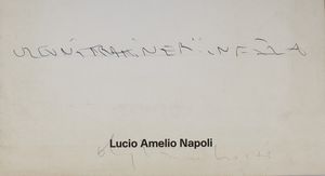 BOETTI ALIGHIERO (1940 - 1994) : Editoriale Napoli e dintorni  informatore darte, febbraio 1990, n. 19.  - Asta Asta 431 | GRAFICA MODERNA, FOTOGRAFIA E MULTIPLI D'AUTORE Online - Associazione Nazionale - Case d'Asta italiane