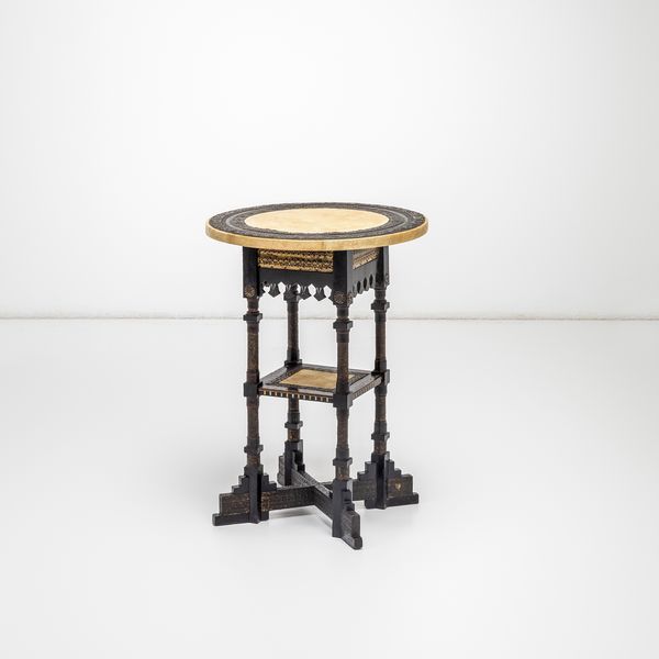 CARLO BUGATTI : Tavolino  - Asta Fine Design - Associazione Nazionale - Case d'Asta italiane