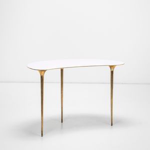 Massimiliano Locatelli - Consolle con piano sagomato.