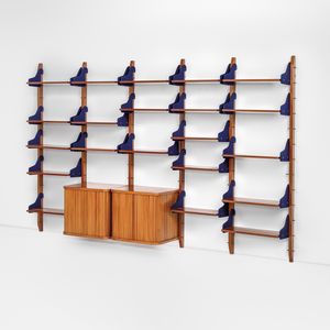 Vittorio Gregotti - Importante libreria modulare.