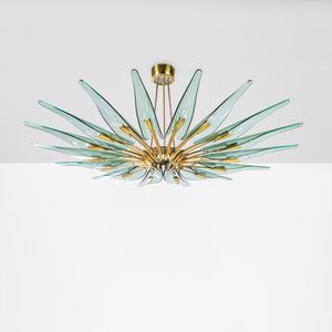 MAX INGRAND - Lampada a sospensione Dahlia mod. 1563