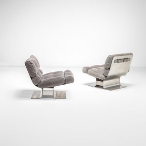 FRANCOIS MONNET - Due poltrone.