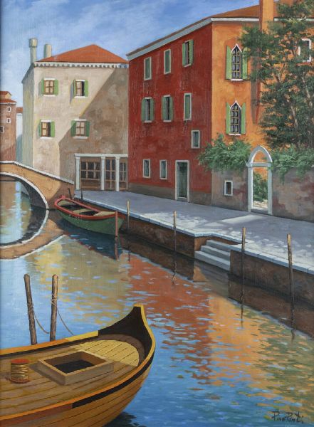 PINO PONTI Venezia 1905 - 1999 : Venezia  - Asta Dipinti e Sculture - Associazione Nazionale - Case d'Asta italiane
