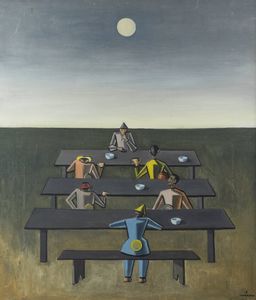 PIETRO MORANDO Alessandria 1892 - 1980 - Mensa