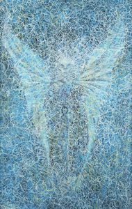 ENRICO COLOMBOTTO ROSSO Torino 1925 - 2013 Casale Monferrato (AL) - Fondale scenografia per uccello di fuoco