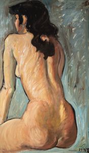 LORENZO ALESSANDRI Torino 1927 - 2000 Giaveno (TO) - Studio della luna n. 66 7/3/1958