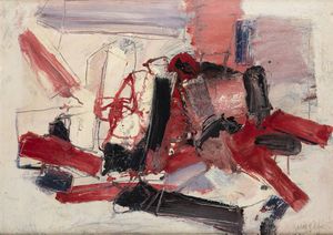 PIERO RUGGERI Torino 1930 - 2009 - N.M. (Natura Morta)  1958-1959