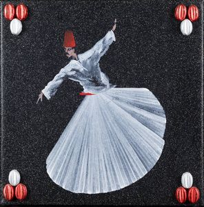 ALDO MONDINO Torino 1938 - 2005 - Derviscio