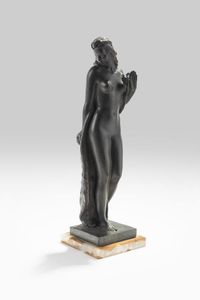 GIOVANNI RIVA Torino 1890 - 1973 - Nuda in piedi