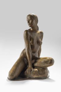 SERGIO UNIA Roccaforte di Mondov (CN) 1943 - Modella in posa