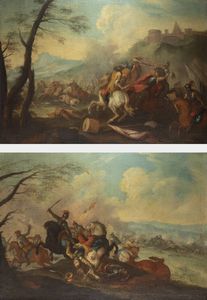 PITTORE ANONIMO - Ognuna 83x116 olio su tela (rinteli)