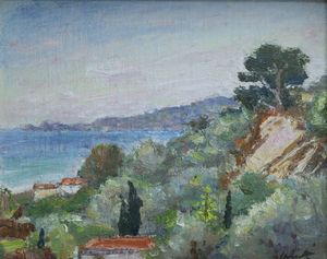 ALBERTO SALIETTI Ravenna (RA) 1892 - 1961 Chiavari (GE) - Golfo Tigullio
