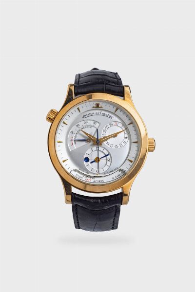 JAEGER LE COULTRE : Mod. Master Geographic  ref.142292  1999  - Asta Orologi - Associazione Nazionale - Case d'Asta italiane