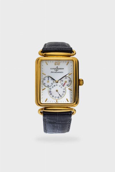 ULYSSE NARDIN : Mod. Michelangelo  ref.17142  anni '80  - Asta Orologi - Associazione Nazionale - Case d'Asta italiane