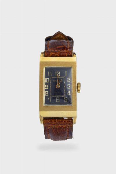 TIFFANY & CO. : Mod. 8 Days Power Reserve Jumbo   anno 1930 circa  - Asta Orologi - Associazione Nazionale - Case d'Asta italiane