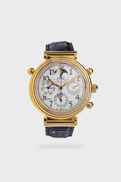 IWC : Mod. Da Vinci Perpetual Calendar  ref.3754  anni '90  - Asta Orologi - Associazione Nazionale - Case d'Asta italiane