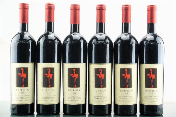 Turriga Argiolas 1994  - Asta Smart Wine 2.0 | Christmas Edition - Associazione Nazionale - Case d'Asta italiane