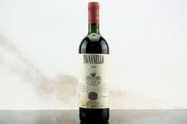 Tignanello Antinori 1980  - Asta Smart Wine 2.0 | Christmas Edition - Associazione Nazionale - Case d'Asta italiane