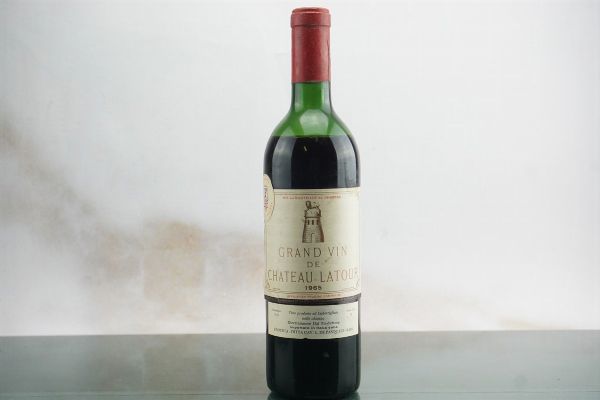Château Latour 1965  - Asta Smart Wine 2.0 | Christmas Edition - Associazione Nazionale - Case d'Asta italiane