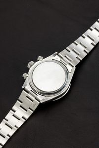 ROLEX : Raro Cosmograph Daytona ref 6263 in acciaio tasti a vite, carica manuale, ghiera tachimetrica in bachelite, quadrante argent�, contatori neri e bracciale Oyster  - Asta Orologi da Polso - Associazione Nazionale - Case d'Asta italiane