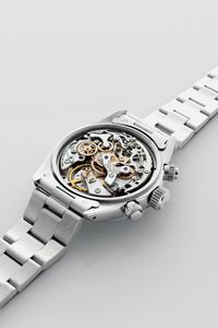 ROLEX : Raro Cosmograph Daytona ref 6263 in acciaio tasti a vite, carica manuale, ghiera tachimetrica in bachelite, quadrante argent�, contatori neri e bracciale Oyster  - Asta Orologi da Polso - Associazione Nazionale - Case d'Asta italiane