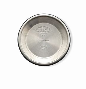 ROLEX : Raro Cosmograph Daytona ref 6263 in acciaio tasti a vite, carica manuale, ghiera tachimetrica in bachelite, quadrante argent�, contatori neri e bracciale Oyster  - Asta Orologi da Polso - Associazione Nazionale - Case d'Asta italiane