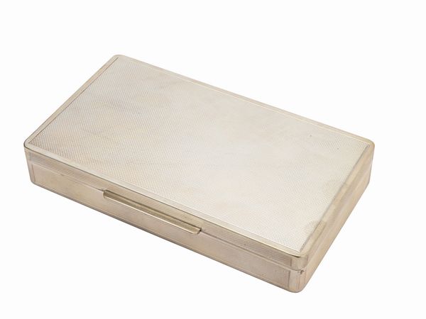 Scatola in argento, Fratelli Fossi Firenze  - Asta Una casa fiorentina. Tra tradizione e modernit L'argenteria - I  - Associazione Nazionale - Case d'Asta italiane