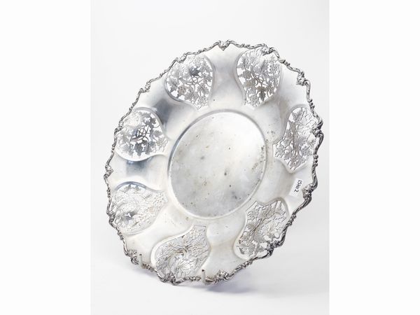 Cestino centrotavola in argento  - Asta Una casa fiorentina. Tra tradizione e modernit L'argenteria - I  - Associazione Nazionale - Case d'Asta italiane