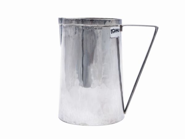 Brocca da vino in argento sterling 925, Brandimarte Firenze  - Asta Una casa fiorentina. Tra tradizione e modernit L'argenteria - I  - Associazione Nazionale - Case d'Asta italiane