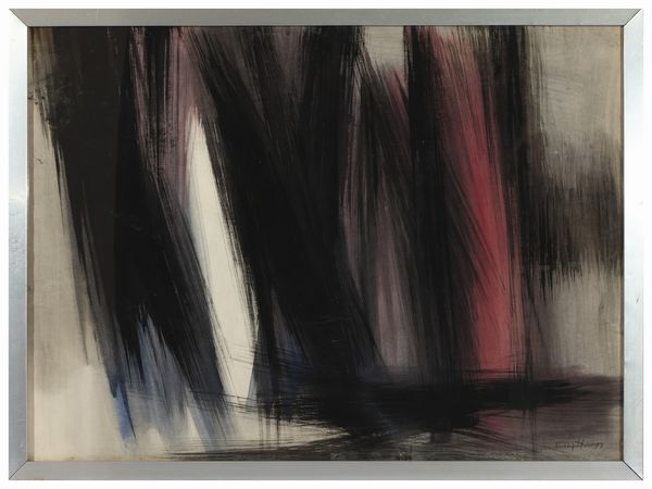 Terry Haass : Senza titolo  - Asta 	 Una casa fiorentina. Tra tradizione e modernit Arte moderna e contemporanea Raccolta di dipinti moderni e Design - II  - Associazione Nazionale - Case d'Asta italiane