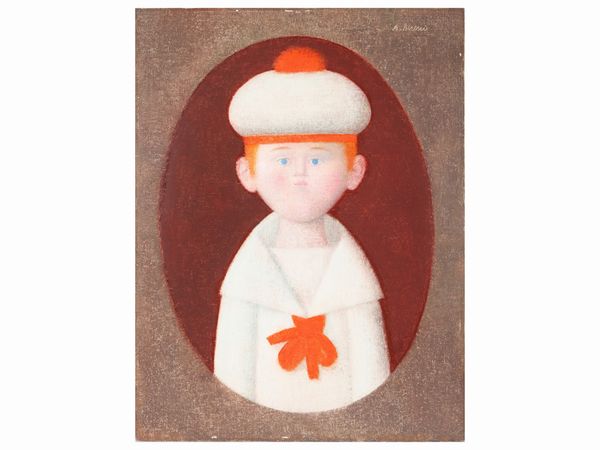 Antonio Bueno : Marinaretto  - Asta 	 Una casa fiorentina. Tra tradizione e modernit Arte moderna e contemporanea Raccolta di dipinti moderni e Design - II  - Associazione Nazionale - Case d'Asta italiane