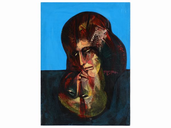 Alfio Rapisardi : Figure  - Asta 	 Una casa fiorentina. Tra tradizione e modernit Arte moderna e contemporanea Raccolta di dipinti moderni e Design - II  - Associazione Nazionale - Case d'Asta italiane