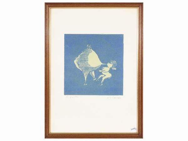 Lotto: Mino Maccari, Oreste Zuccoli e Desiderio Tanfani  - Asta 	 Una casa fiorentina. Tra tradizione e modernit Arte moderna e contemporanea Raccolta di dipinti moderni e Design - II  - Associazione Nazionale - Case d'Asta italiane