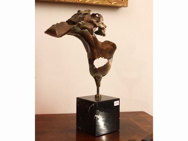 Scultura in bronzo  - Asta 	 Una casa fiorentina. Tra tradizione e modernit Arte moderna e contemporanea Raccolta di dipinti moderni e Design - II  - Associazione Nazionale - Case d'Asta italiane